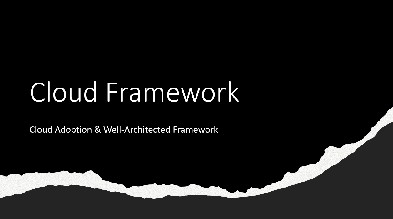 Presentation - Cloud Framework